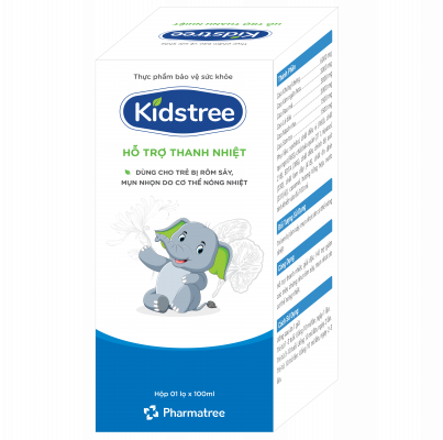 Kidstree hỗ trợ thanh nhiệt cho trẻ