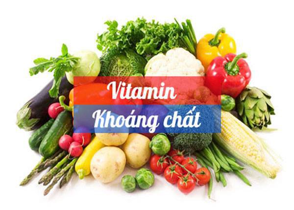 Vitamin và khoáng chất có nhiều trong rau củ